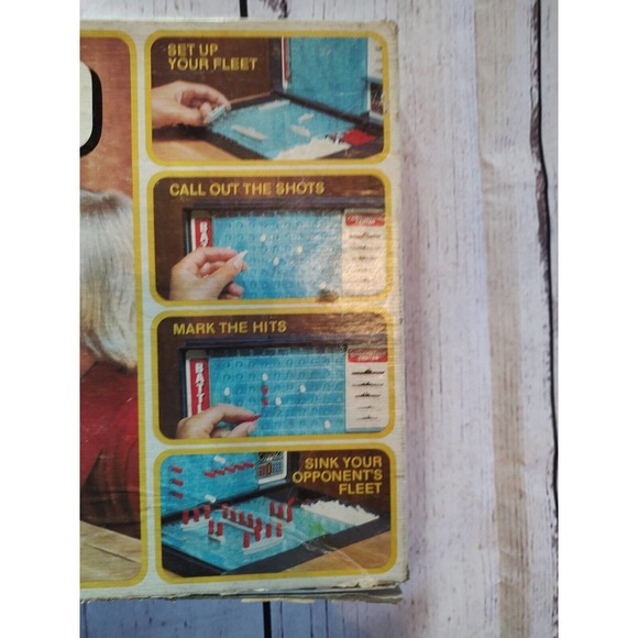 Vintage Milton Bradley Battleship Board Game 4730 Complete, Original Box READ - Picture 2 of 11